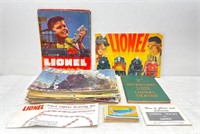 Postwar Lionel 1946 catalog trading cards Construc