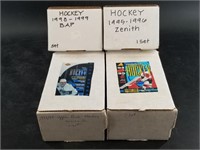 4 Boxes of Hockey cards, various sets various year