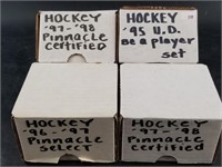 4 Boxes of Hockey cards, various sets various year