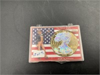 2004 Holographic foil Silver Eagle