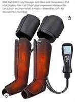 BOB AND BRAD Leg Massager with Heat and Compress