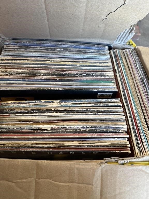 Box of Records lot 1