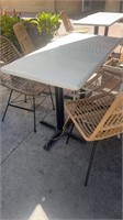 Outdoor patio tables 24 x 24