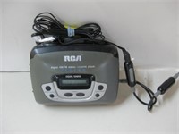 RCA  AM/FM Cassette Player Walkman Untested