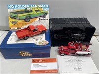 HQ Holden Sandman Model Ute and Ford AA Fire