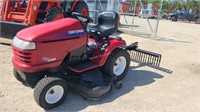 Craftsman DGT 6000 Lawn Tractor,54" Cut,Rock Rake