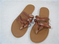 Pair new womens strappy Flats ~ 11