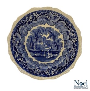 Decorative Mason’s China Ironstone Plate