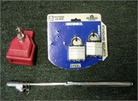 Locks w/Keys & Air Pressure Gauge