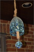 Hand Blown Glass Wind Chime Bell