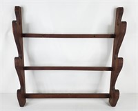 Gun Rack Wall Mount Wood