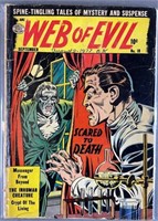 Web Of Evil #18 1954 Quality Comic Book