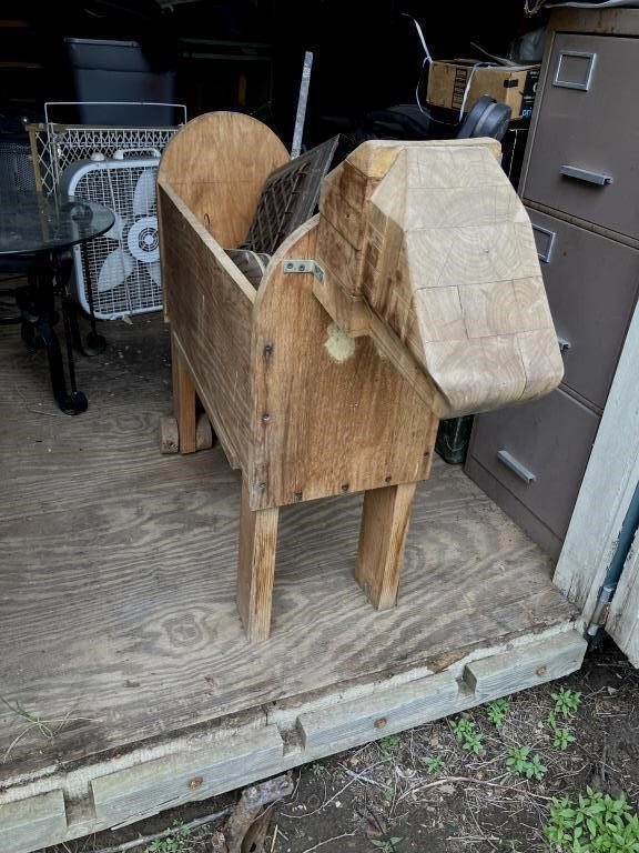 Wood Trojan horse