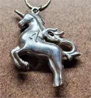 Helion Pegasus Pendant Necklace
