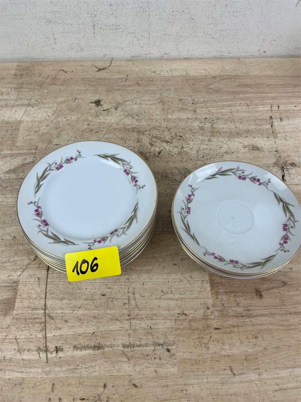 Tea Service plates