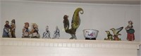 Ceramic Figures, Glass Rooster, Avon American