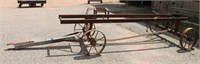 Vintage Steel Wheel Wagon Running Gear