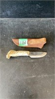 Antler Bone Knife