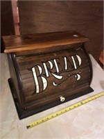 Wood Bread Box