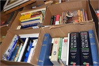 (4) Boxes of Books - Self Help, How To's, Religiou
