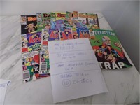 Lot 10 Assorted Comics See Pics Disc