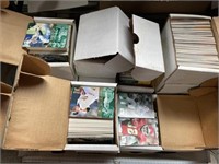 (J) Sports cards over 20 boxes assorted cards