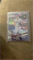 Mike Trout 2017 Topps Opening Day #75 Red White