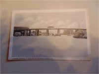 Fort Erie -Post Card- Entrance To Peace Bridge