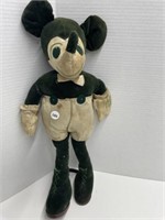 Stuffed Mickey mouse doll, 19 inches tall