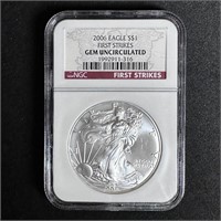 2006 American Eagle First Strike- NGC Gem Unc.