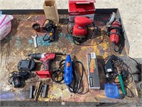 Assortment of Small Power Tools