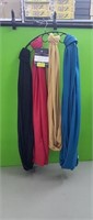 NEW Set of 4 Infinity Scarves w/ Scarf Hanger  -