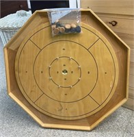 Wooden Double Sided Game Board.   NO SHIPPING