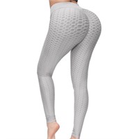 C432  VENUZOR Textured Butt Lift Yoga Pants - Blac