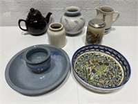 Studio Pottery, Steins, & More