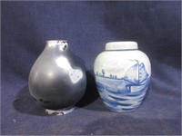 Delft Ginger Jar / Vase