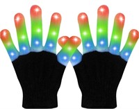 LED Gloves, Light Up Gloves Finger Lights 3