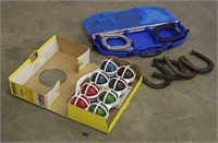 Horse Shoe Set With Extra Set Of Shoes & Bocce