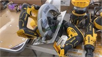 Lot of dewalt repair tools