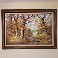 E (Ernest) Neuhold Landscape original painting