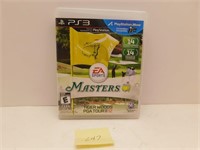 PLAY STATION PS3 MASTERS TIGER WOODS GAME