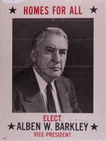 ALBEN W. BARKLEY CAMPAIGN POSTER