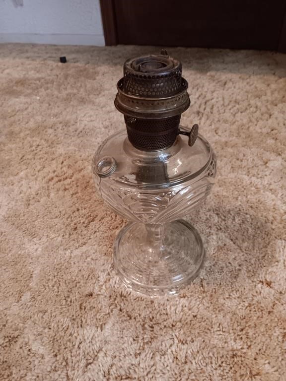 Aladdin oil lamp 13 x 6