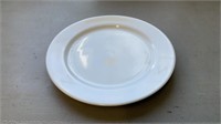 100- 6" China White Bread Butter Dishes