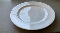 80- 10" China White Dinner Plates