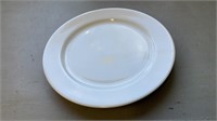 100- 6" China White Bread Butter Dishes