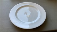 80- 10" China White Dinner Plates
