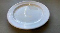 83- 8" China White Bread Butter Dishes