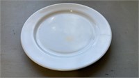 100- 6" China White Bread Butter Dishes