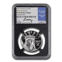 2017-W 1oz PF American Platinum Eagle PF-70NGC(ER)